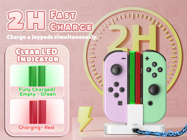 joy con charging dock
