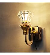 L LOHAS LED Night Lights Plug into Wall, 3000K Soft White | Floral Night Lights with Dusk to Dawn...