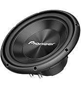 Pioneer TS-Z10LS2 12” Oversized Subwoofer, Shallow Design, Easy Installation and Flexible Fit, 15...