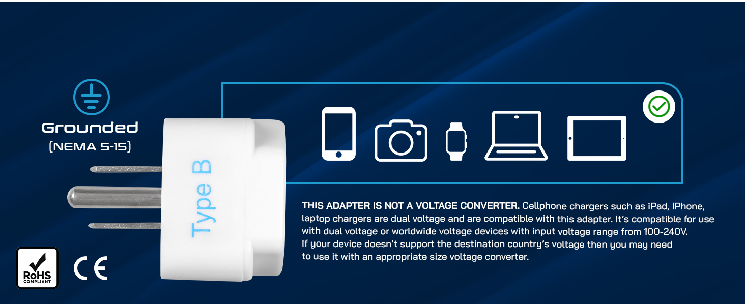europe to us plug adapter