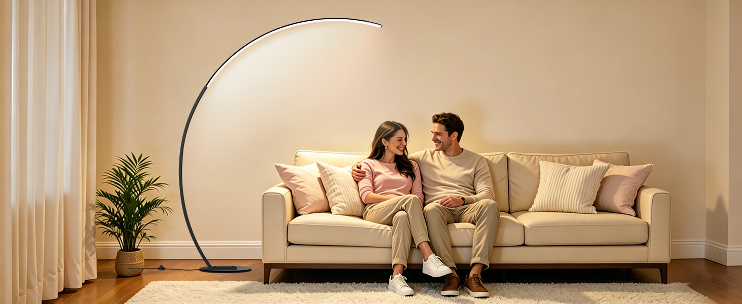 arc floor lamps for living room