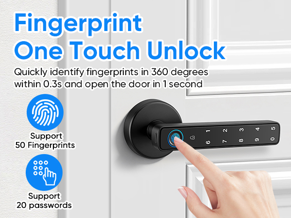 Smart Door Lock with Knob