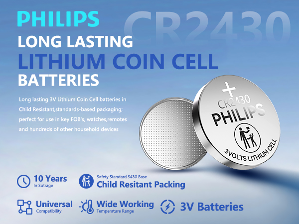 Philips cr2430 dl2430 ecr2430 br2430 kcr2430 lm2430