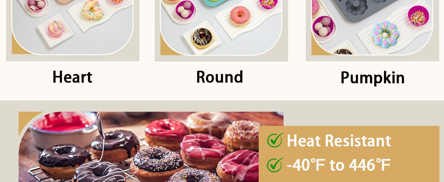 silicone donut pans for baking