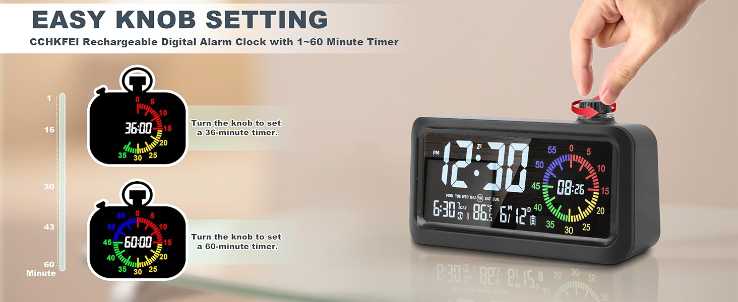 Timer with alarm function