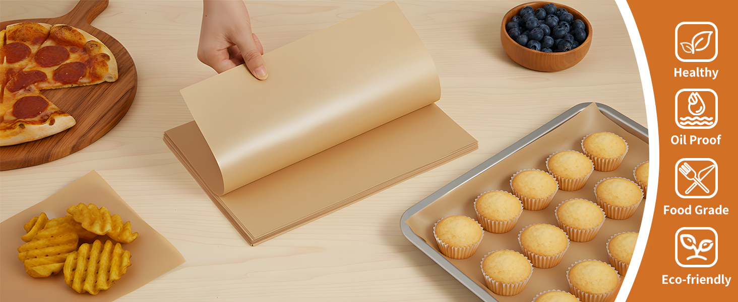 precut parchment paper