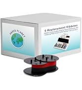 Red and Black Printing Calculator Ribbons Compatible with GR24 by Paper Planet | Replacement Addi...