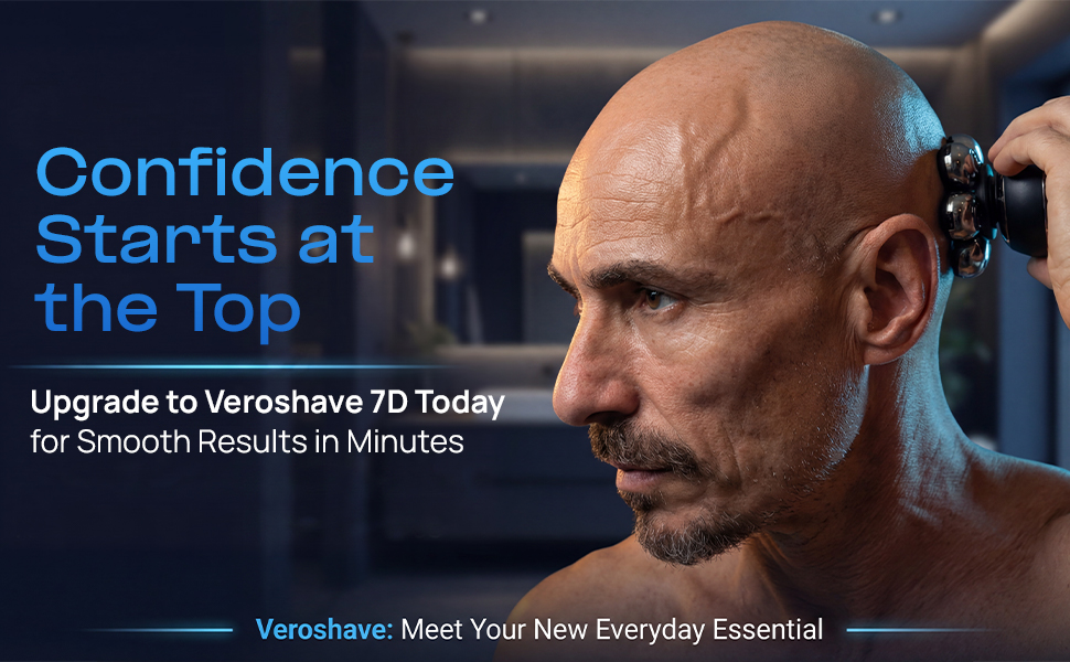 veroshave 7D shaver for the bald men