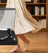 Retekess TR643 Vinyl Record Player, Wireless Turntable Player, 33/45/78 RPM 3 Speed, Auto Stop, R...