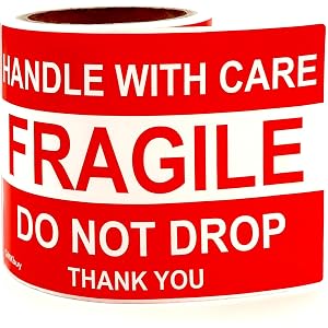 Fragile Stickers for Shipping