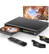 Blu Ray DVD Player Dolby Digital TrueHD/DTS and 1080P Full HD, Play All DVDs and Region A 1 Blu-R...