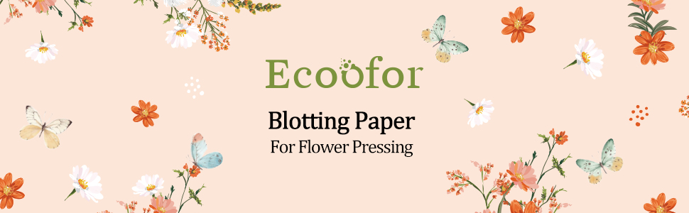 Blotting Paper for Flower Pressing