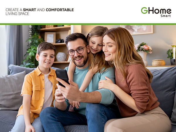 GHome Smart Plug Outlet Extender 15A