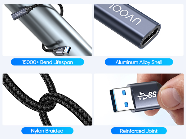 usb a male to usb c female adapter