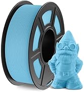 JAYO PLA Matte Filament 1.75mm LightBlue 1.1KG, 3D Printer Filament Matte PLA, Dimensional Accura...