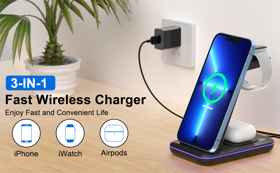 Wireless Charging Statione for iphone