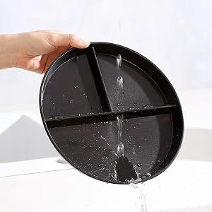 9" Unbreakable Divided Plates
