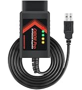 OBDMONSTER ELM327 OBD2 Adapter Compatible with F150 F250 and More, for MS/HS CAN Automatically Sw...