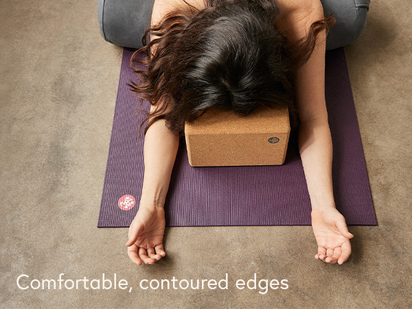 soft yoga cork block dense yoga block dense cork block mother's day moldable yoga block easy-to-grip