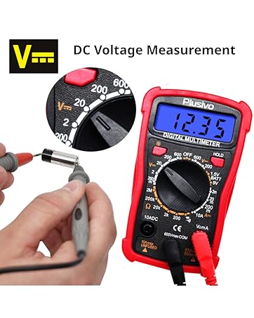 digital multimeter dc voltage measurement