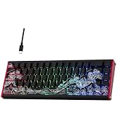 MechLands AJAZZ ALUX68 HE Aluminum Rapid Trigger Gaming Keyboard with Magnetic Switch, Wired Hall...