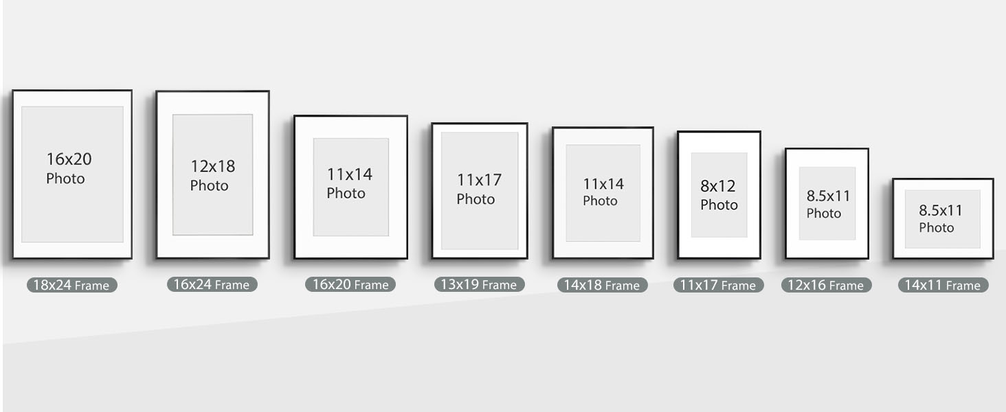 Size Options for metal frame