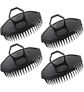 Scalp Massage Shampoo Brush, Segbeauty 4pcs Massage Hair Brushes Floriated Shower Comb for Deep C...