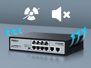 8 port gigabit poe switch