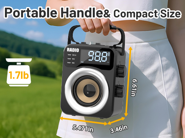 Radio Portable AM FM WB SW