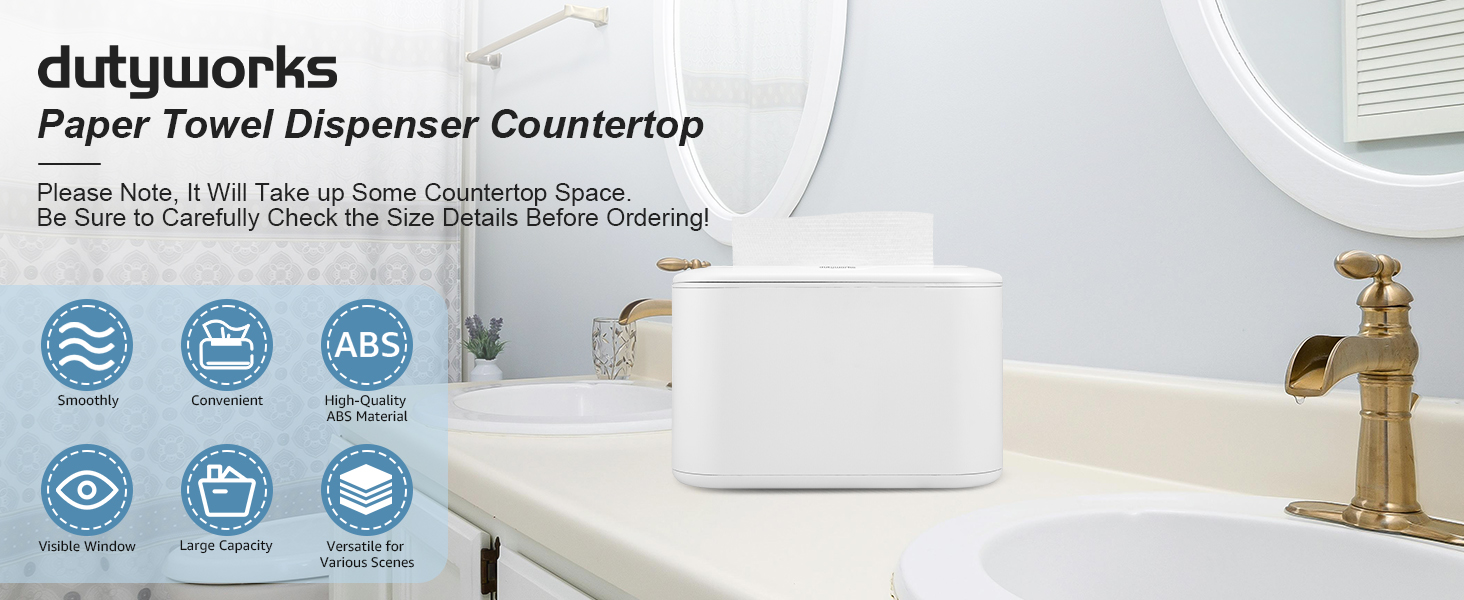 Multifold Paper Towel Dispenser Countertop