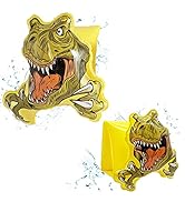 Inflatable Arm Floaties for Kids, Blow Up Dinosaur Arm Floaties for Kids 3-5, Floaties for Kids 6...