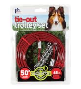 Tie-out Trolley Set