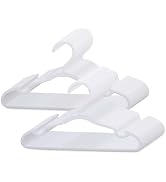 Plastic Kids Hangers 60 Pack Non-Slip Baby Clothes Hangers for Closet, Infant & Children Clothing...