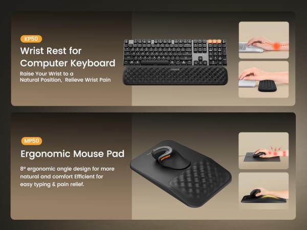 ergonomic mouse pad