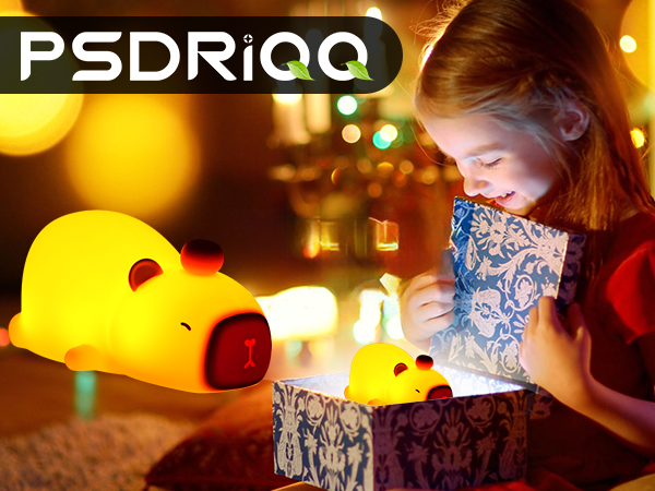 capybara, capybara night light, capybara lamp, cute lamp, capybara gifts, funny lamp