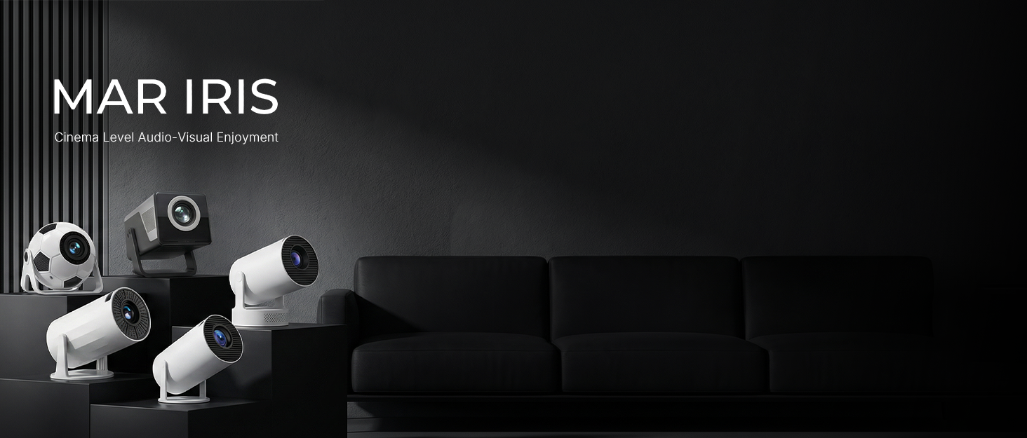 Mini Projector with WiFi and Bluetooth