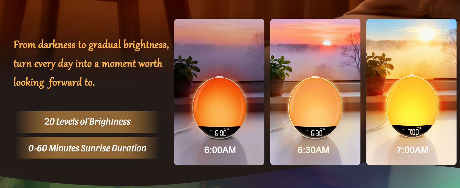 Sunlight Alarm Clock