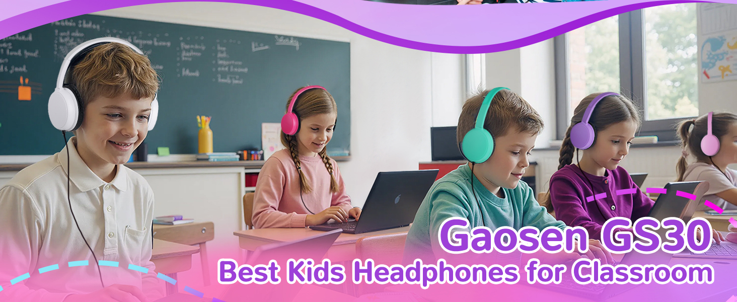 kids headphones for classroom