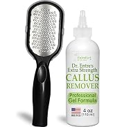 Dr. Entre's Callus Remover Gel & Foot File: Extra Strength Callus Remover for Feet, Foot Callus R...