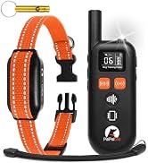 PaiPaitek Vibrating Dog Collar No Shock - 3300ft Dog Training Collar with Remote for 10-120lbs Sm...