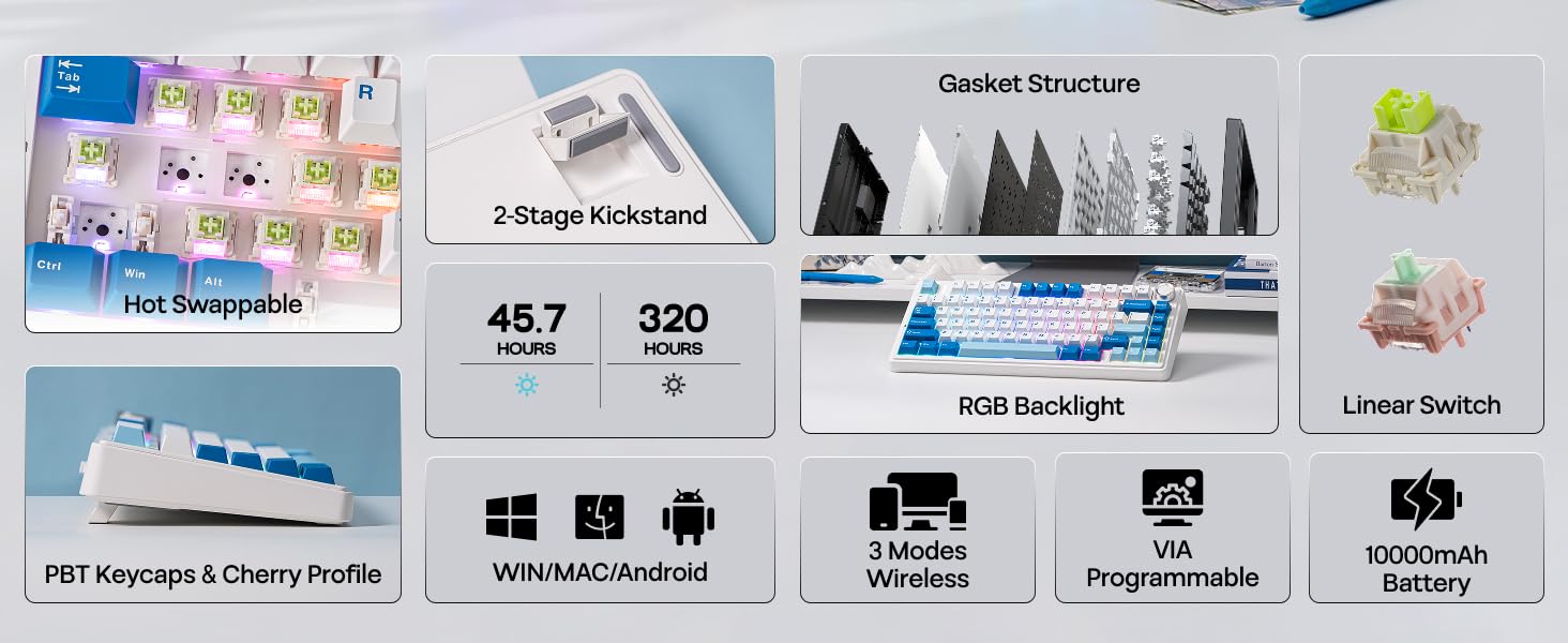 F75 Ultra wireless gaming keyboard