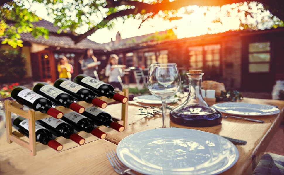wine rack shelf