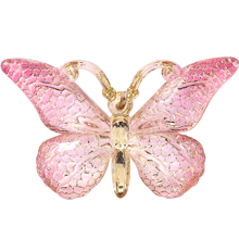 keychain butterfly pendant