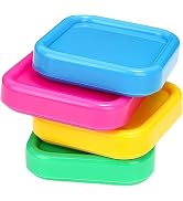 3 Pcs Square Plastic Magnetic Pin Cushion Anti Loss Sewing Pin Needle Storage Holder Magnetic Pus...