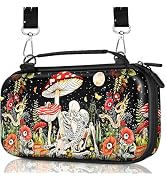 Gurgitat for Nintendo Switch 2 Carrying Case - Black Skull Cute Cool Design with Handle and Strap...