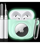 LDSXAY 2 in 1 Silicone Case Compatible with AirPod 4 and AirTag, Shockproof Protective Skin Cover...