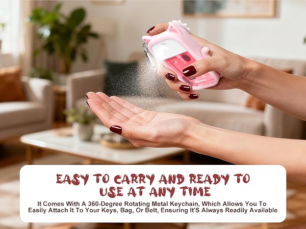Silicone Case Compatible with Touchland Hand Sanitizer Spray