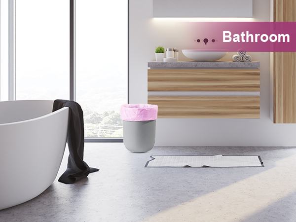 Bathroom trash bags