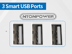 Cruise Ship Power Strip with USB Ports