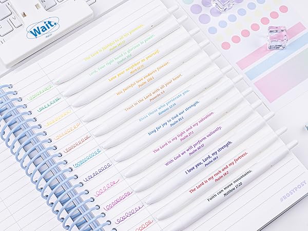 colored pen